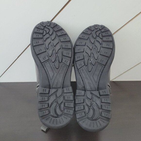 NEW Easy Street Grey Womens 6.5W  Ankle Moto Boots Slip Resistant 5CT - Picture 8 of 10